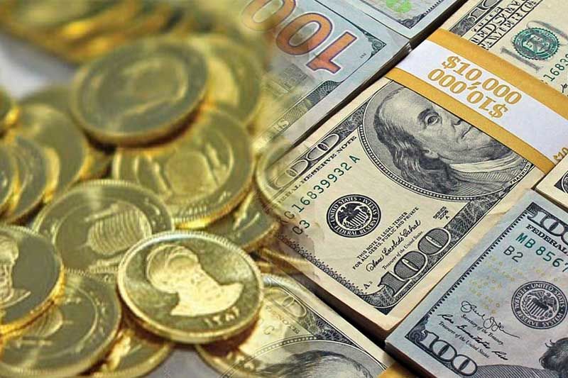 نوسان کاهشی نرخ سکه و طلا؛ نوسان دلار در کانال 51 هزار تومان